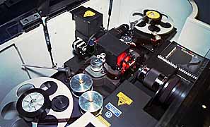 A view into the Domino scanner.