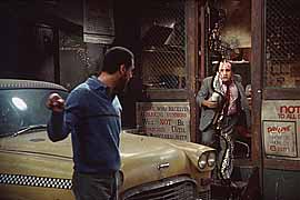 Damaged frame from 'Taxi'